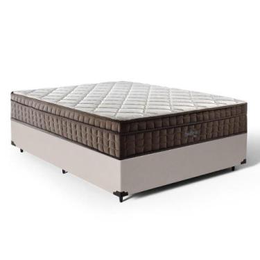 Imagem de Cama Box com Colchão de Espuma D70 Pillow In Ultra Dream Anjos Casal 1