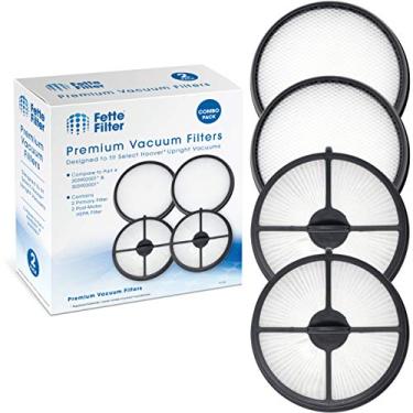 Imagem de Fette Filter - Kit de filtro compatível com Hoover 303903001 e 303902001 WindTunnel Air Bagless Upright, serve para modelos UH70400 e UH70405 - Pacote com 4