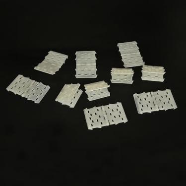 Imagem de URIMPAVIDO RC Airplane Nylon Pinned Hinge Rudder Aileron Tail Wing Connector for RC Airplane Helicopter DIY Model Plane Fixed Wing Part (10)