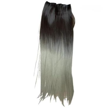 Imagem de Aplique Tic Tac de Cabelo Orgânico 70cm 150g – Textura Natural Similar ao Cabelo Humano (M4/16_LISO)