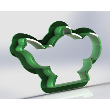 Imagem de Cortador Confeitaria Cozinha Bule Chaleira 4 Cm