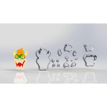 Imagem de Cortador Super Mario - Copa Modular Tamanho 6 Cm
