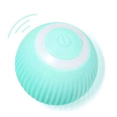 Imagem de Gato Bola Brinquedo Elétrico Automático Usb Recarga Brinquedos Interativos Interessante Gatinho Cão Rosa