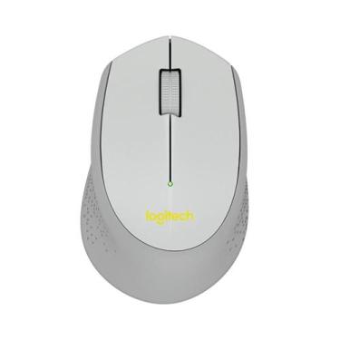 Imagem de Mouse Sem Fio Logitech M280 Cinza / Amarelo