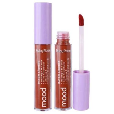 Imagem de Batom Liquido Ruby Rose Mood Triumph 15 3,2ml