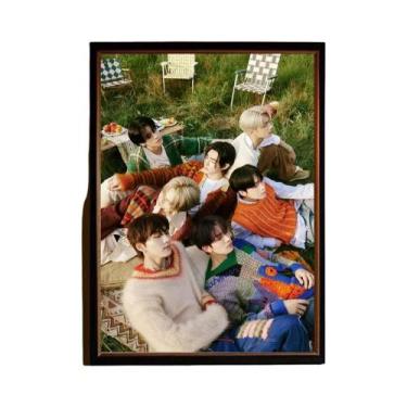 Imagem de E-ENHYPEN Kpop Man HD Art Poster Decoração De Parede Adesiva À Prova D