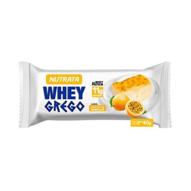 Imagem de Barra Whey Grego Bar Nutrata Maracujá 40g
