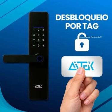 Imagem de Fechadura Digital Com App E Controle De Acesso Entrega Relâmpago - Ate