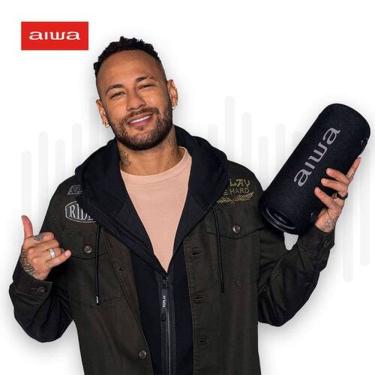 Imagem de Caixa de Som Speaker Aiwa AWS-SP-04-LB 40W Bluetooth IPX5 Bi