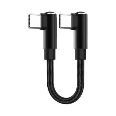 Imagem de Cabo USB Tipo C Para Tipo C De Carregamento Rápido 66W Com Conector Em