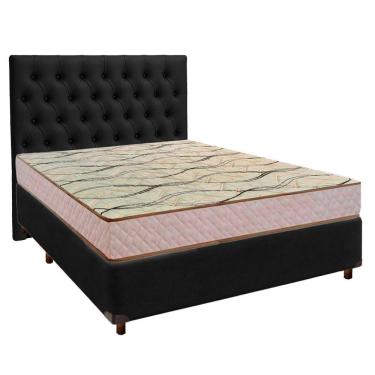 Imagem de Kit Cama Box + Cabeceira + Colchão Casal D33 - Maxsono - Paropas