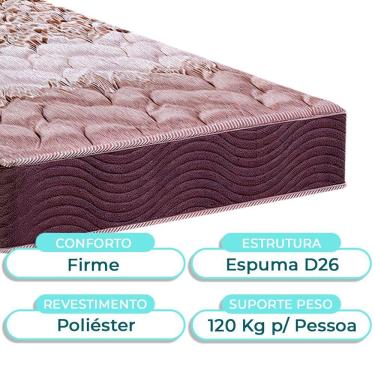 Imagem de Kit Cama Box + Cabeceira + Colchão Solteiro D26 - Ortophedic - Sankonfort