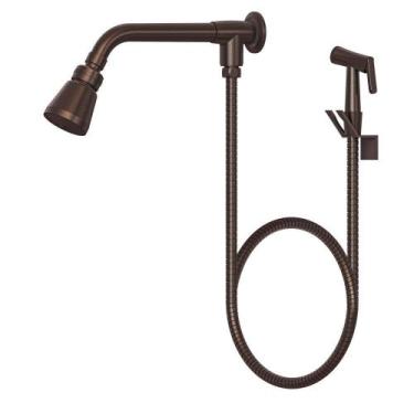 Imagem de Chuveiro Articulado Corten C/Ducha+ Desviador 100%Metal 1995 - REAL, M