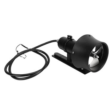 Imagem de Propulsor Subaquático de Liga de Alumínio, Liga de Alumínio Subaquática do Propulsor de Hélice de Barco 12-24V para Barco (CW)