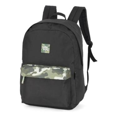 Imagem de MOCHILA UP4YOU CAMUFLADA PRETA MS47861UP-PT-Feminino