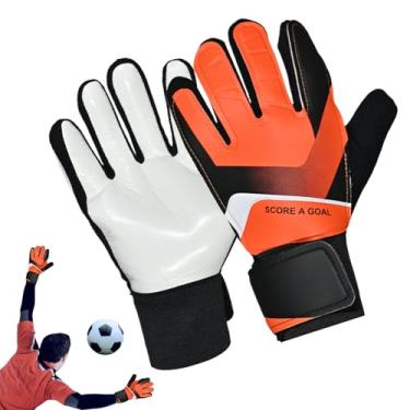 Imagem de Luvas de goleiro, luvas de goleiro de látex, luvas de treinamento de futebol de alto desempenho para atletas, meninos, mulheres, homens, crianças, adultos