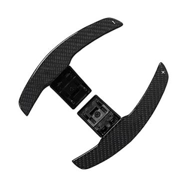 Imagem de aqxreight 1 par de Remo de Fibra de Carbono de Substituição para F30 F20 F10 G20 G21 G22 G30 G31 G32 A Velocidade é Ideal para o Estilo, Fornece Reação Rápida, Necessidade e ótimo Volante de Câmbio
