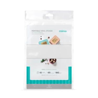 Imagem de Adesivo Imprimivel Dourado Jateado à Prova D`agua - Mimo - A4 10fls 180gr