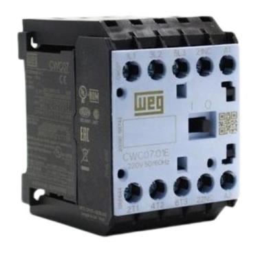 Imagem de Contator Mini 7a Cwc7.10 220vca 60hz - Weg