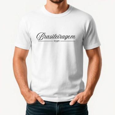 Imagem de Camiseta Masculina Algodão Premium BRASILEIRAGEM-Masculino
