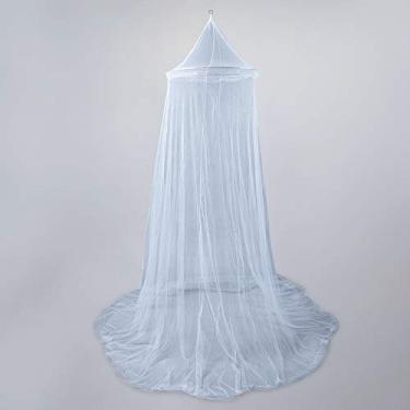 Imagem de Domo Universal de Mosquiteiro para Cama Malha Mosquito Suspensa Rede Berço Tamanho Solteiro a King Size Interior Leve Respirável