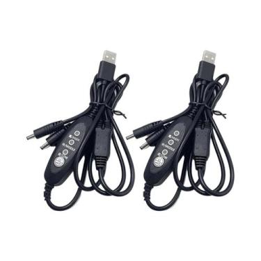 Imagem de Cabo USB 5V Para DC Para Ventilador De Resfriamento De Roupas De Traba