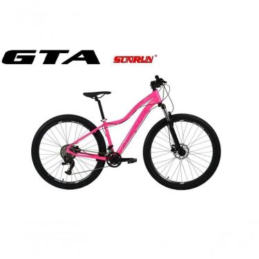 Imagem de Bicicleta Aro 29 Absolute Hera Kit 2x9 Gta Sunrun Freio Disco K7 11/36 Pedivela 24/38d Garfo Trava - Rosa Tam.17
