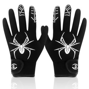 Imagem de LynsaTac Luvas de beisebol Spider Youth - Couro respirável de softbol para crianças e jovens, luvas de rebatedor para melhor controle de bola - Melhore a experiência esportiva