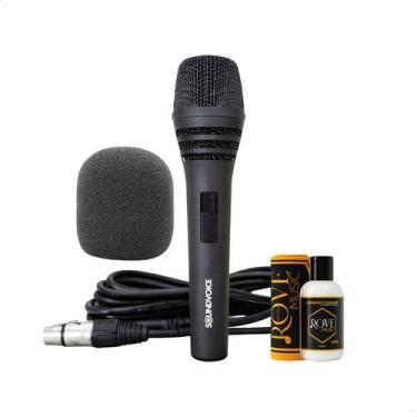 Imagem de Microfone com Fio Soundvoice Omega Sm-700 + Polidor Rove + Espuma - GB