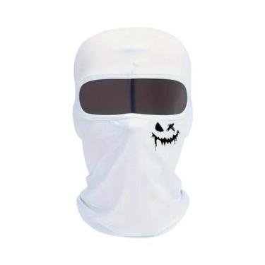 Imagem de Máscara Balaclava Com Proteção UV E Estampa Graffiti Punk Respirável (