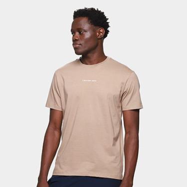 Imagem de Camiseta Calvin Klein Casual Masculina-Masculino