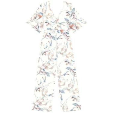 Imagem de Macacão Longo Estampado Com Bolsos-Feminino