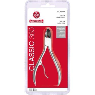 Imagem de Alicate Higiene Pessoal P/Unha Aço Inox Flex - Mundial