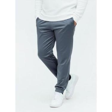 Imagem de Calça Jogger Plus Size Slim Helanca Academia Esporte Treino - G1 - Preto - Liso-Masculino
