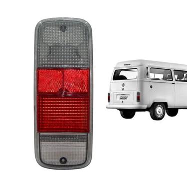 Imagem de Lente Lanterna traseira VW Kombi 1976 a 2012 Fumê - Mikron