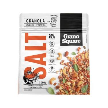 Imagem de Granola GranoSquare SALT Tomate Defumado com Manjericão 200g