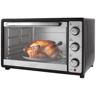 Imagem de Forno Elétrico 52L Grand Family II Mondial Preto/Inox 1800W - FRN-52-B