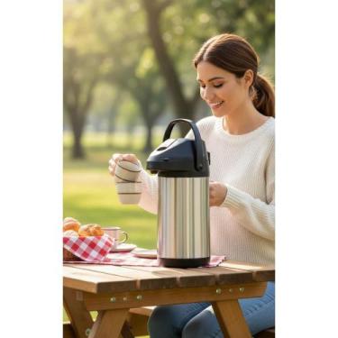 Imagem de Garrafa Térmica 4L: Café Quente O Dia Todo - Congratulations Store