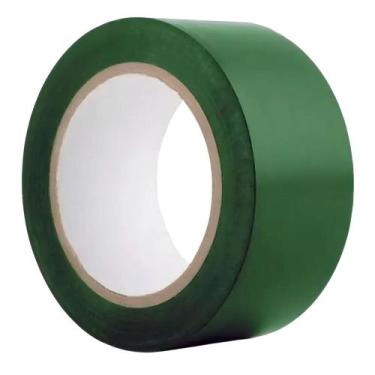 Imagem de Kit Fita Adesiva Demarcação De Solo 4.8cm X30m Verde 3 Uni - THR