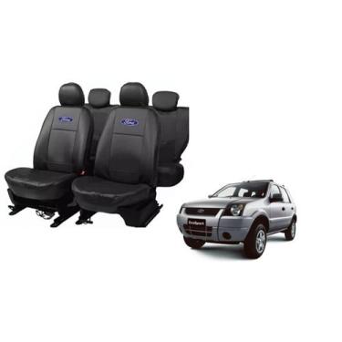 Imagem de Jogo capas couro EcoSport 03-06 contra rasgo sujeira e líquidos - ferr