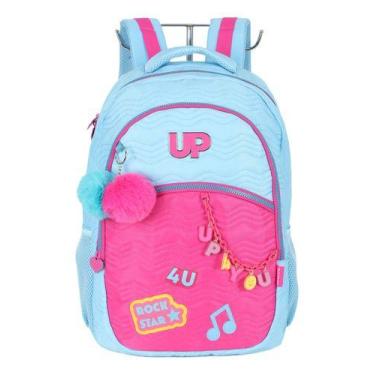 Imagem de Mochila Costas Notebook C/ Pingentes Pompom Original Up4you - Luxcel, 