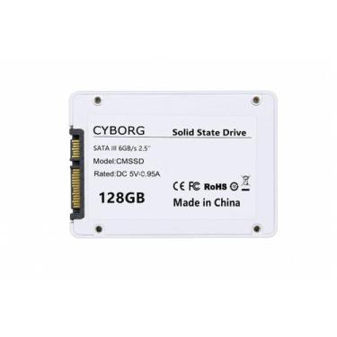 Imagem de SSD 128gb Cyborg SD-07 Branco Sata3 2,5" - Oem