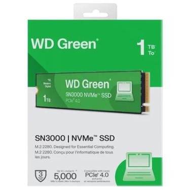 Imagem de SSD M.2 2280 Wd Green Sn3000 1TB Nvme - Wds100t4g0e