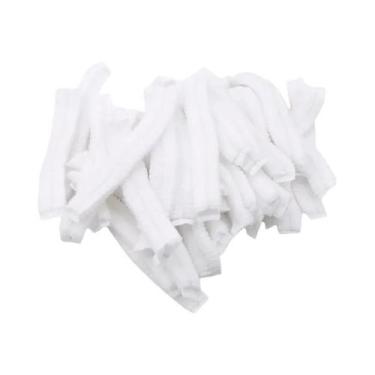 Imagem de 100 Toucas Descartáveis Estéreis De Tecido Não Tecido Para Cabelo, Par