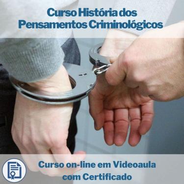 Imagem de Curso on-line em videoaula História dos Pensamentos Criminológicos com Certificado