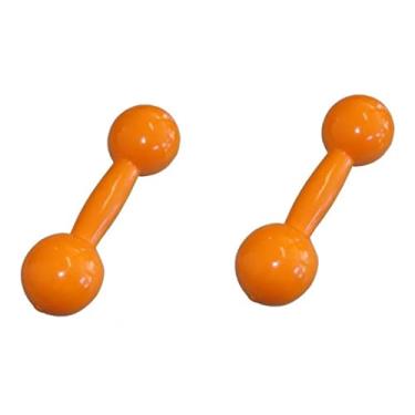 Imagem de Pesos P/Academia/musculação Halter 4 Kg Emborrachado (par)