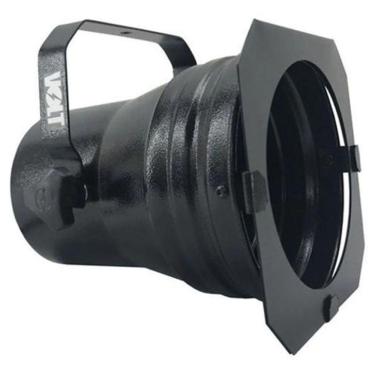 Imagem de Refletor Caneca Para Par 38 Com Porta Gelatina Preto