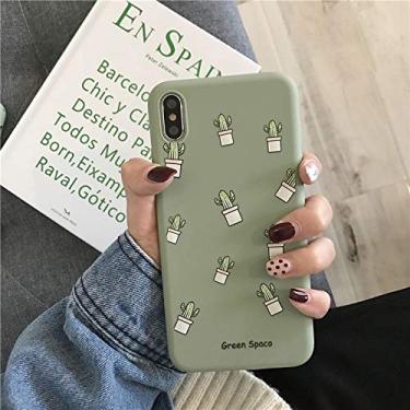 Imagem de Capinha Capa Cacto iPhone 7/8/7plus/8plus/x Silicone (iphone 6)