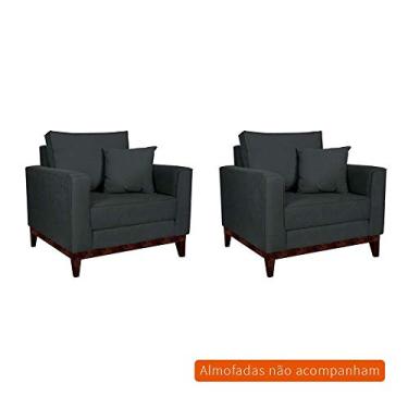 Imagem de Conjunto com 2 Poltronas Beny I Grafite