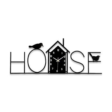 Imagem de Relógio de parede, europeu criativo silencioso decorativo movido a bateria antiquado moderno relógio de parede para cozinha, sala de estar e escritório